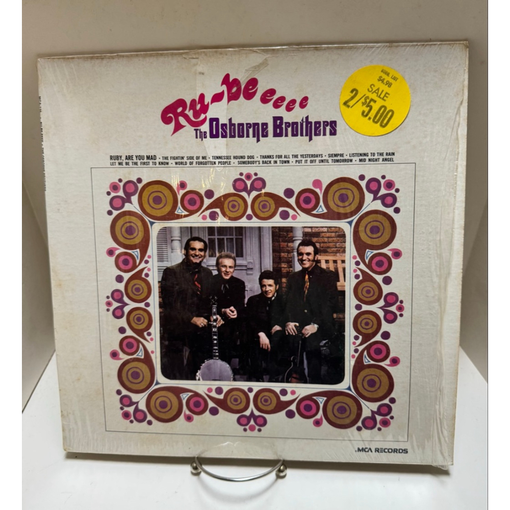 1973 MCA Vinyl Record Album The Osborne Brothers Ru-Be Eeee LP